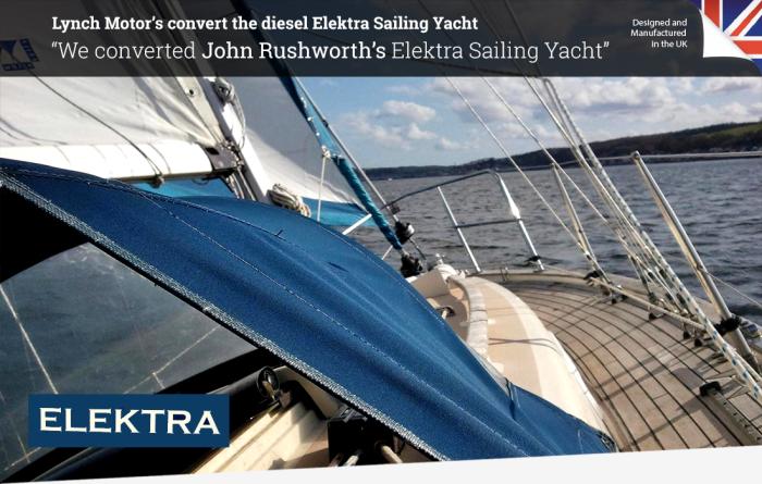 Diesel to Electric - Electra Sailing Boat